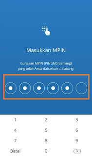 PIN Mandiri Online 