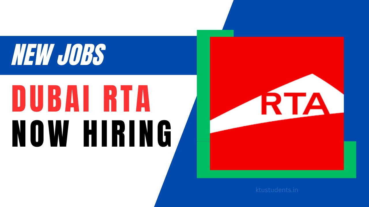 RTA Dubai Careers 2023