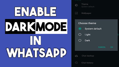 How to Enable Dark Mode on WhatsApp | Enable Dark Mode On WhatsApp!