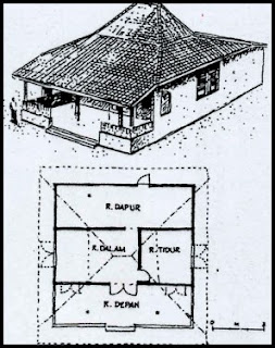 Denah Rumah Joglo Betawi