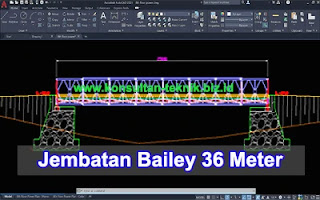 Gambar-Jembatan-Bailey-Format-Dwg-Autocad