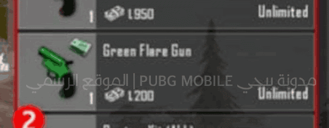 الفلير الأخضر PUBG NEW STATE