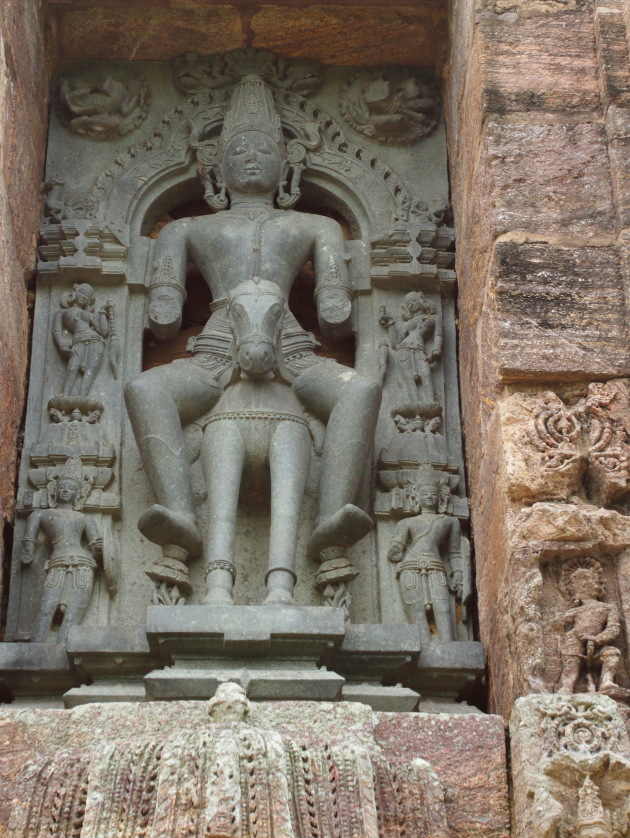 Statue of Sun God that has withstood the test of time at Konark Sun Temple, Odisha