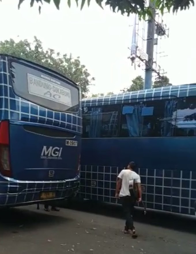 LAKA LANTAS BUS MGI VS OJOL