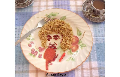 Unique Celebrity Shaped Noodles