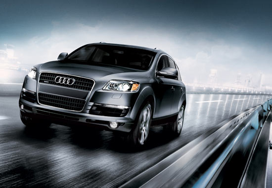 Audi Q7 Black 2009. wallpaper car audi. Audi Q7