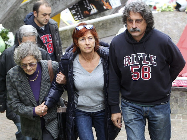 Marco Simoncelli's Funeral (Photos)