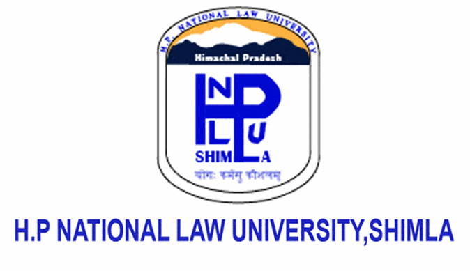  Admission to Ph.D. in Law (16 seats) through an entrance test to be held on 9th June, 2019 -HPNLU, Shimla