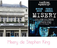 Misery : l'oeuvre de Stephen King au théâtre Hébertot
