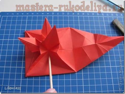 flor de pascua origami (25)
