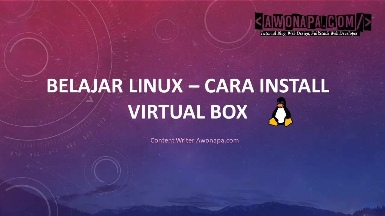 Cara Install Virtualbox