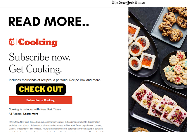 Latest New York times cooking details