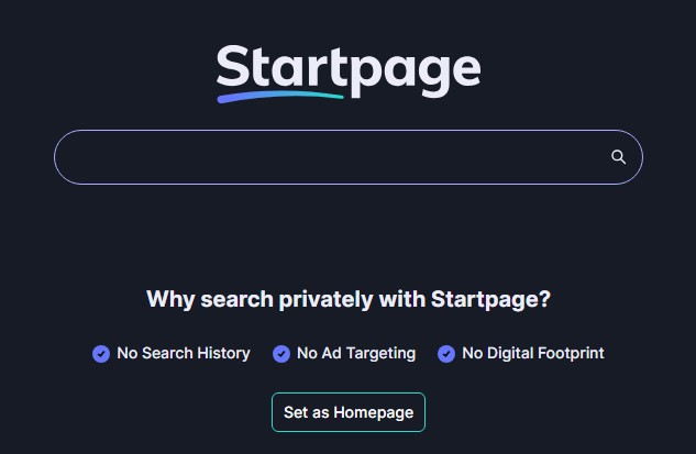 Startpage
