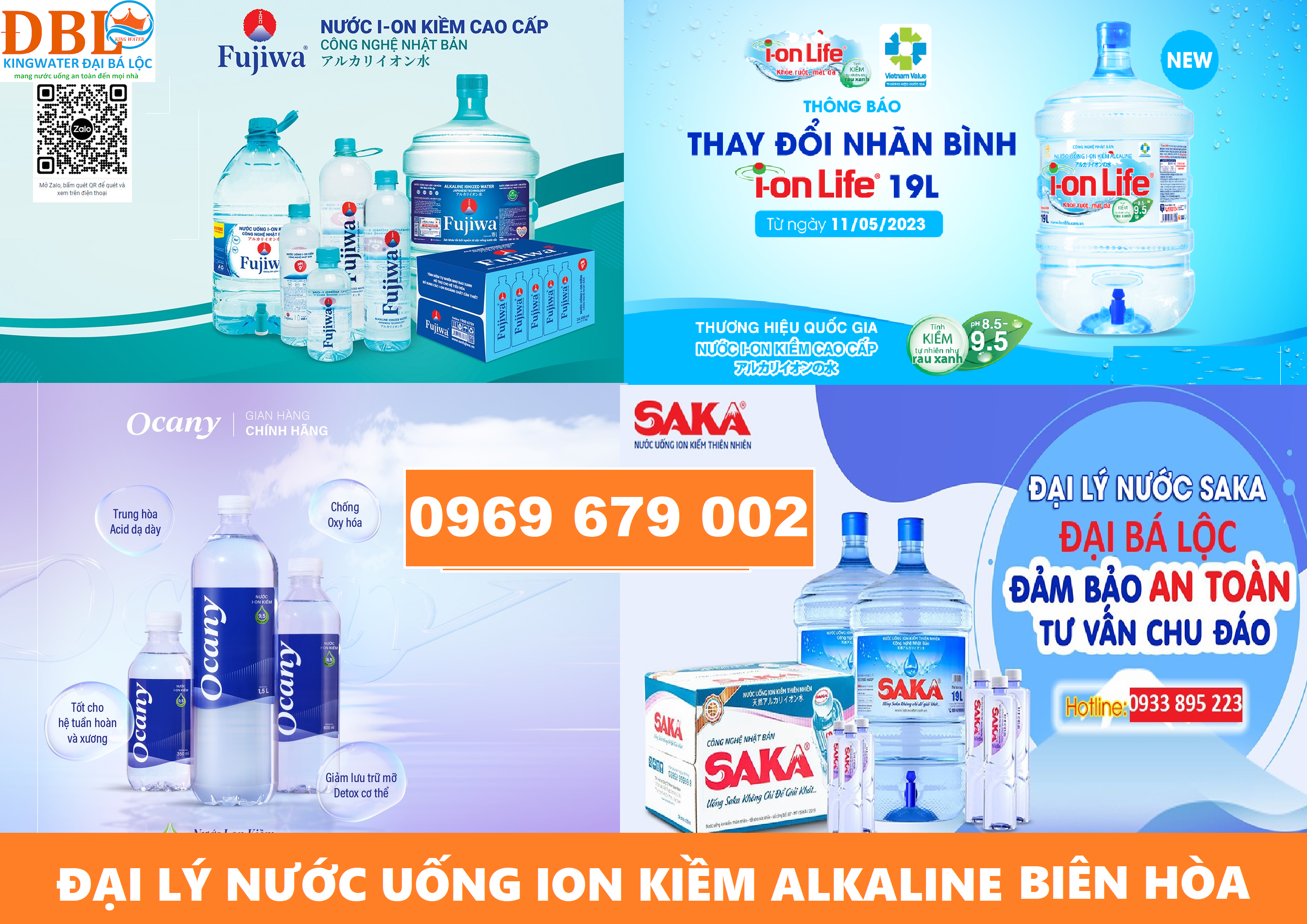 Đại lý nước uống ion kiềm Alkaline ở tại thành phố Biên Hòa