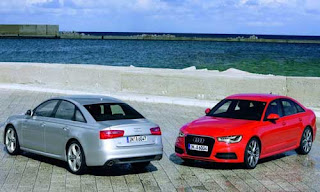 2012 Audi A6 Red and Silver Edition Pictures