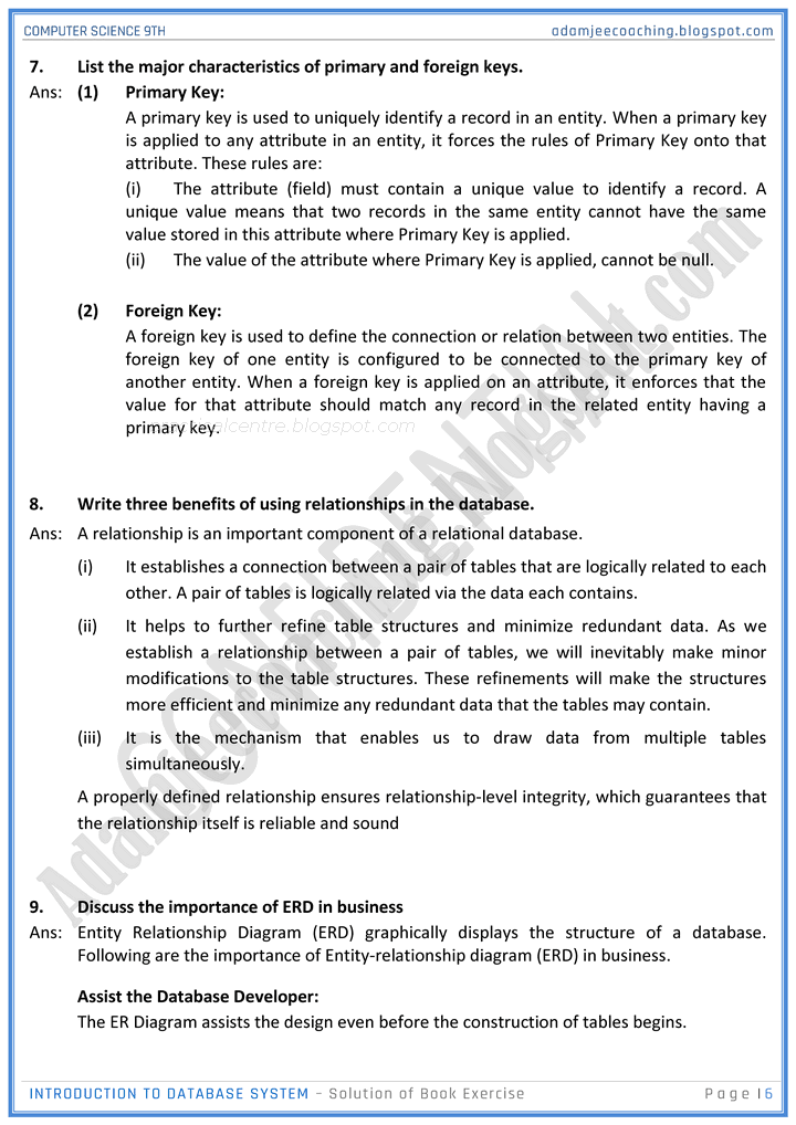 introduction-to-database-system-solution-of-book-exercise-computer-science-9th