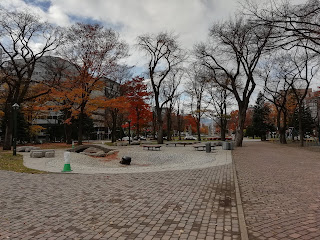秋のさっぽろ大通り公園