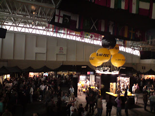 Inside the National Squash Centre