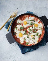 Italian-Spiced Eggs in Tomato Sauce with Ricotta