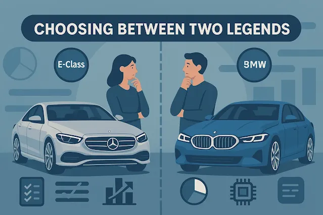 ベンツEクラスとBMW5シリーズ徹底比較｜どちらが自分に合うかが明確に分かる！