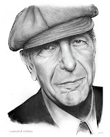 Sketch di Leonard Cohen