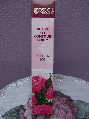 Očné sérum v guličke s ružovým olejom