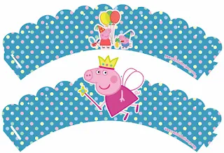 Mini Kit de Peppa Pig Hada para Imprimir Gratis.