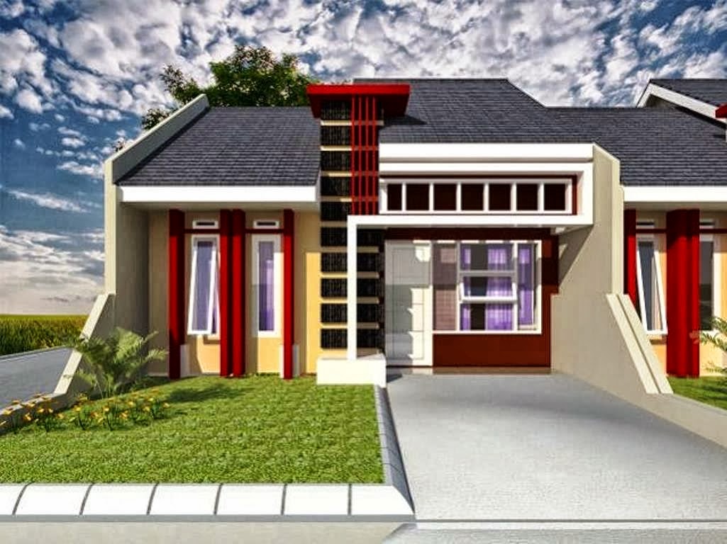 Desain Rumah Minimalis 1 Lantai Type 45 Desain Interior Eksterior