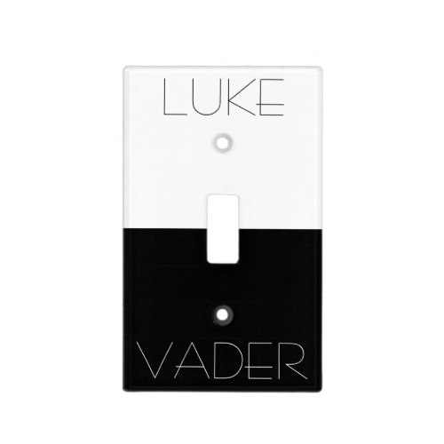 Luke Vader | Funny Light Switch Cover