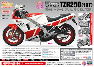 ハセガワ 1/12 ヤマハTZR250