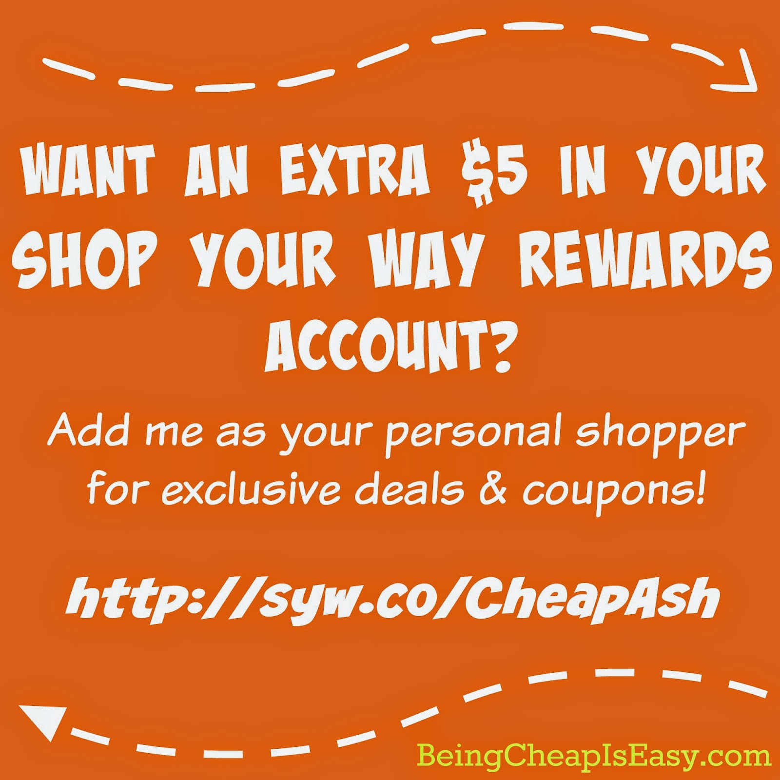http://syw.co/CheapAsh , Shop Your Way, Sears, Kmart, Lands End
