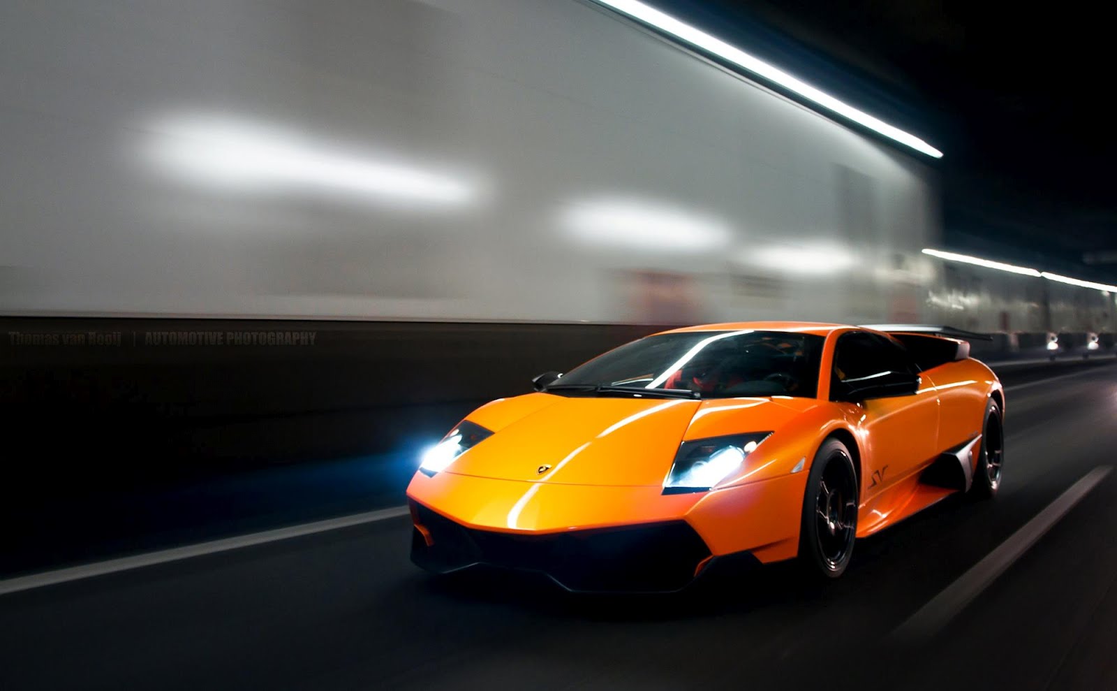 11 Sep 2009 . Orange Lamborghini Murcielago LP670-4 SV at the Quail ...