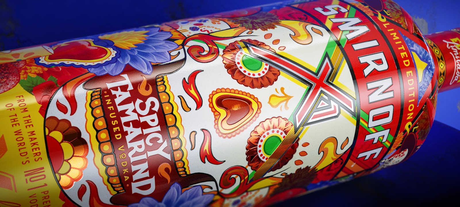 Smirnoff X1 Limited Edition Day Of The Dead Packaging On Packaging Of The World Creative Package Design Gallery