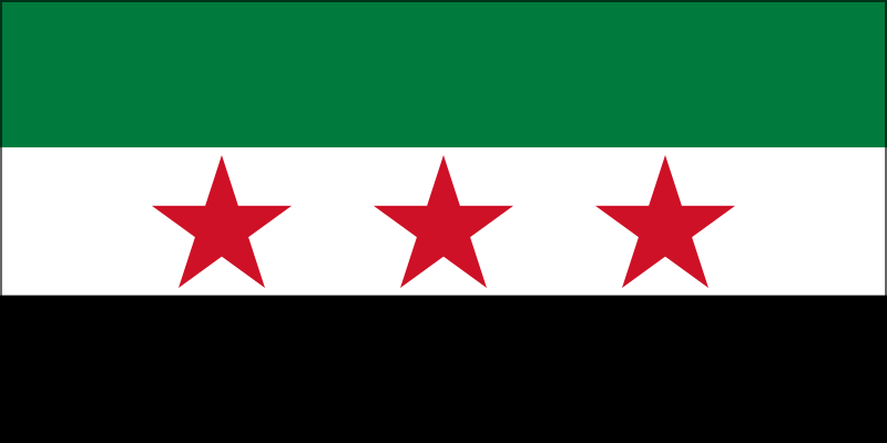 le drapeau officiel de la syrie est rouge blanc noir divisÃ© en bandes ...