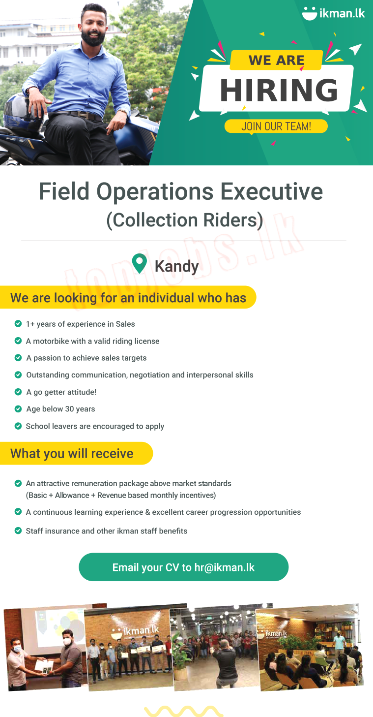 Field Operation Excutive Kandy