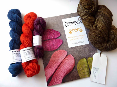 Coopknits Socks, Fyberspates and fivemoons Luna