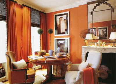 Warm with Orange Home Decorations