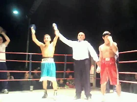 Manuel Liendo contra José Pérez boxeo chacabuco