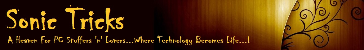 Sonic Tricks - A Heaven For PC Stuffers 'n' Lovers