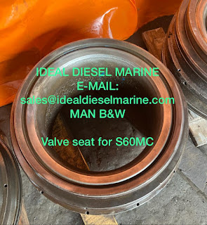 Main engine MAN B&W Valve seat for S60MC-cooling type valve seat- S60MC -M/E S60mc valve seat-E-MAIL: sales@idealdieselmarine.com