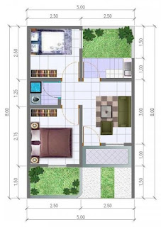  tentunya merupakan rumah yang tidak terlalu besar dan tidak juga terlalu kecil Denah Rumah Tipe 36