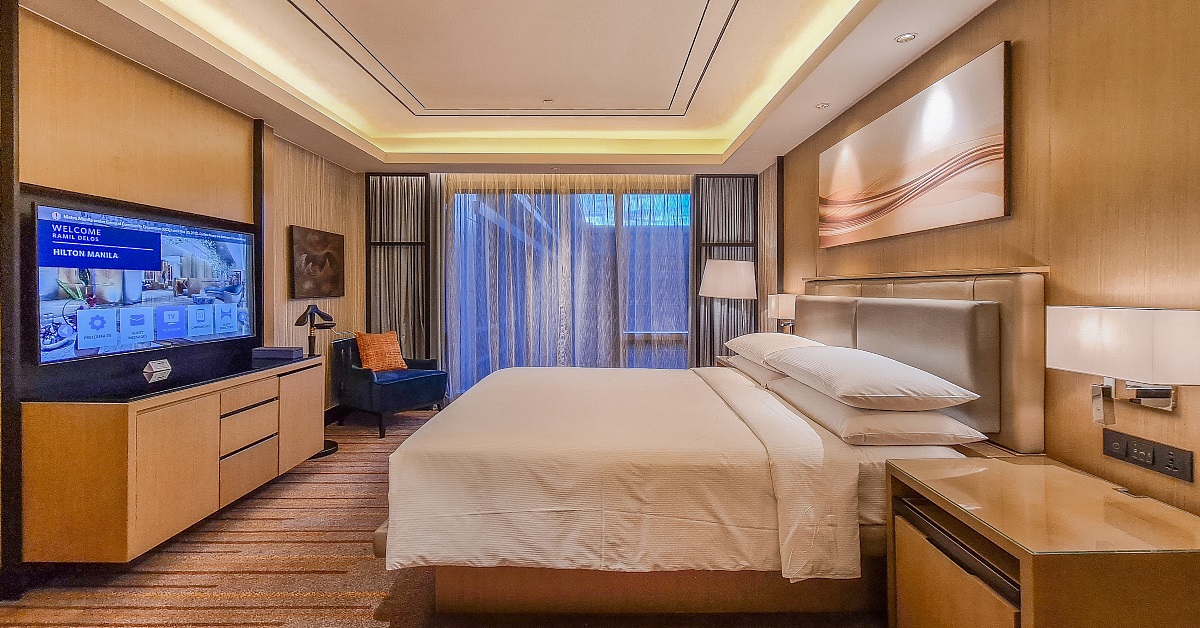 One-Bedroom Deluxe Suite at Hilton Manila