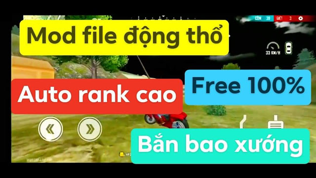 NEW MOD ĐỘNG THỔ FREE FIRE OB28 ĐỘNG THỔ XUYÊN NHÀ XUYÊN TƯỜNG XUYÊN ĐẤT FREE 100%