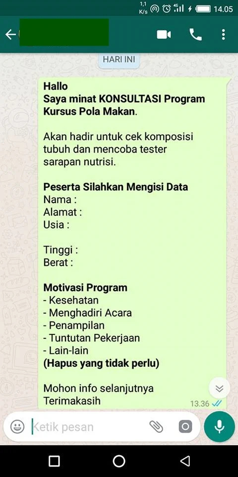 Cara Membuat Isi Pesan Keren pada Link WhatsApp