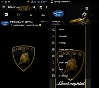 Download BBM Mod Lamborghini Versi v2.11.0.18
