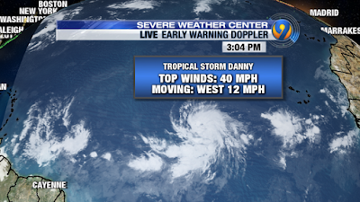 TORMENTA TROPICAL DANNY