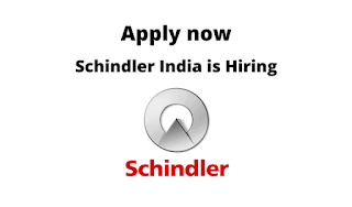 Schindler India Pvt Ltd. Required Service Engineer Fresher Walk-In interview BE / Diploma Candidates