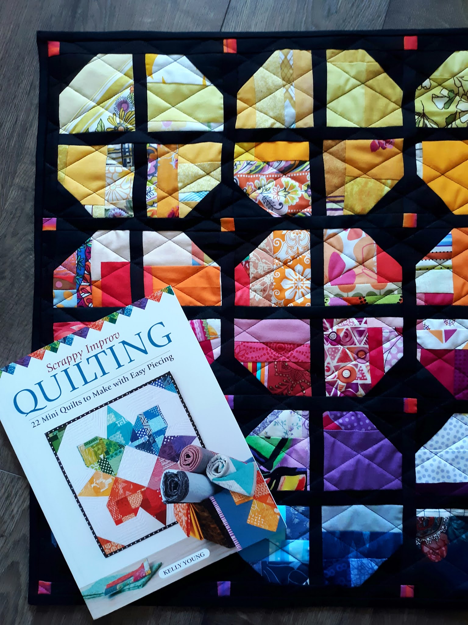 My turn forBlog Hop for Scrappy Improv Quilting