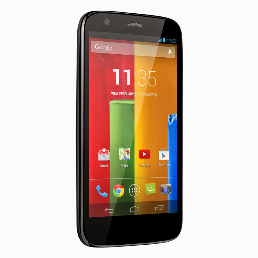 Motorola Moto G 16GB Smartphone Black + Motorola Shell Case