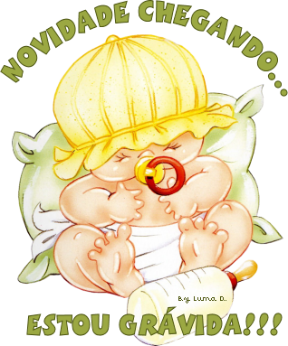 Gif Estou grávida